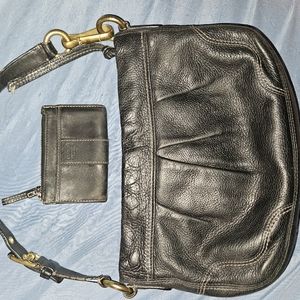 Vintage Coach purse and wallet